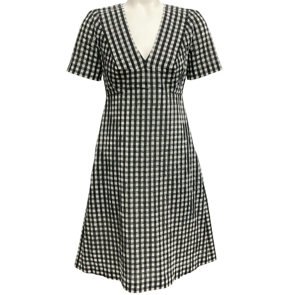 Paule Ka Black / White Check Dress